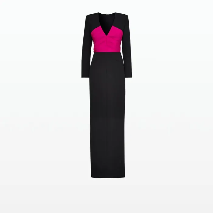 Duranda Black and Beverley Long Dress Women Safiyaa Dresses