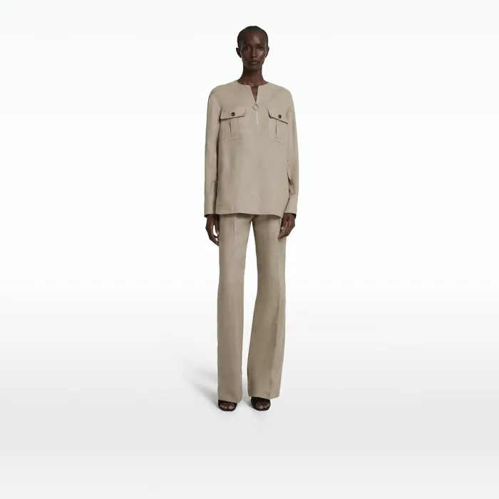 Emin Stone Shirt Women Safiyaa Tops