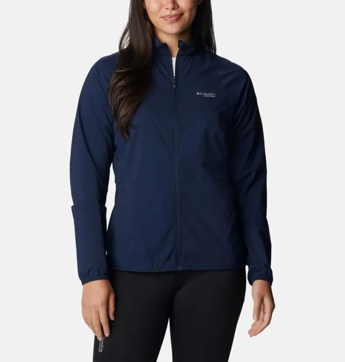 Endless Trail Wind Shell Jacket Collegiate Navy Womens Columbia Sportswear Windbreakers