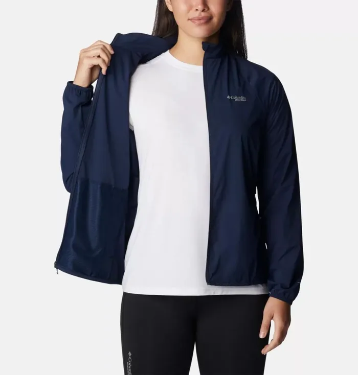 Endless Trail Wind Shell Jacket Collegiate Navy Womens Columbia Sportswear Windbreakers Endless Trail Wind Shell Jacket Collegiate Navy Womens Columbia Sportswear Windbreakers