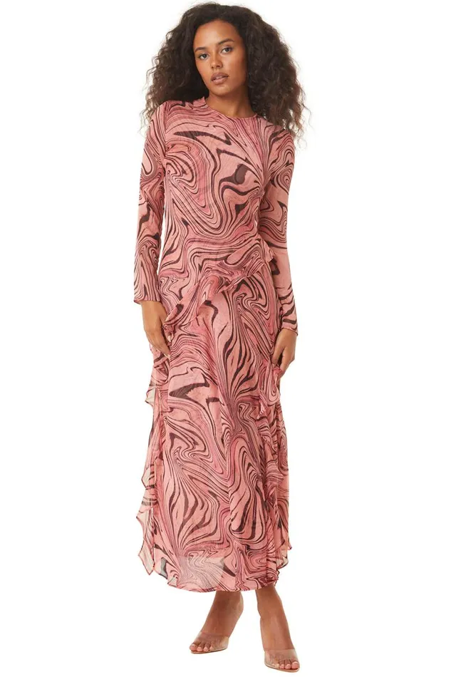 Exclusives Women MISA Los Angeles ARI DRESS Feeling Groovy