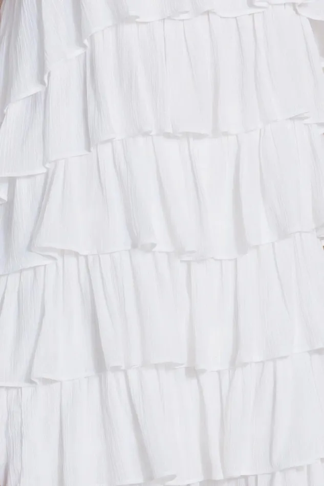 Exclusives Women MISA Los Angeles PARIS DRESS White