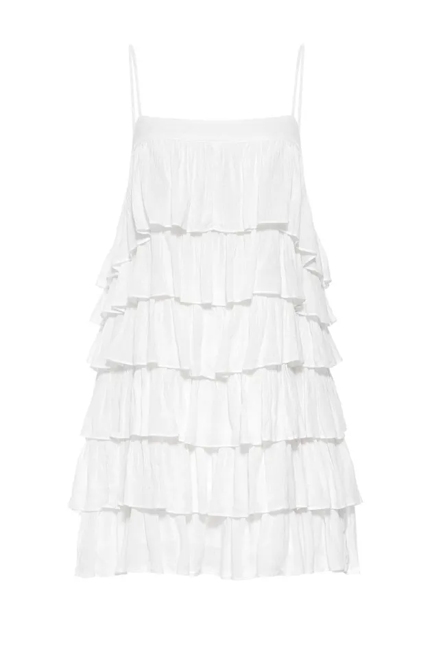 Exclusives Women MISA Los Angeles PARIS DRESS White