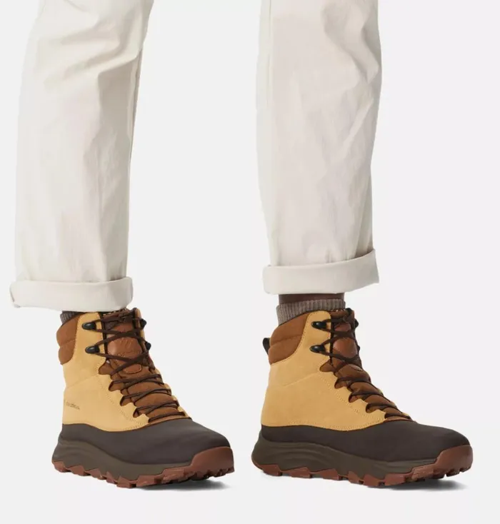 Expeditionist Shield Boot Curry Light Brown Mens Columbia Sportswear Boots