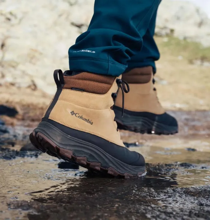 Expeditionist Shield Boot Curry Light Brown Mens Columbia Sportswear Boots
