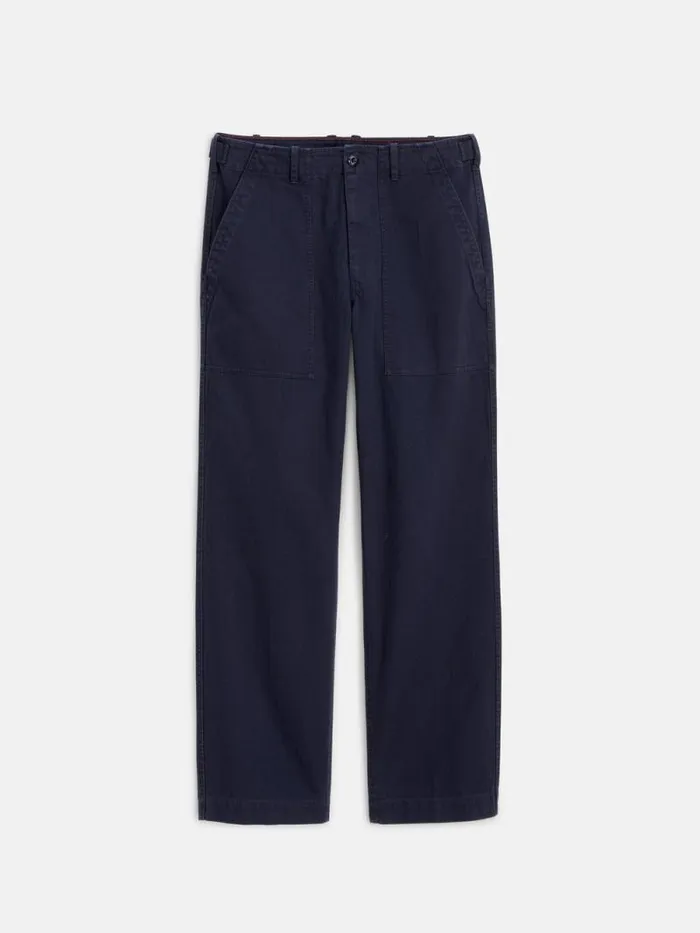 Field Pant In Herringbone Navy Men Alex Mill Pants