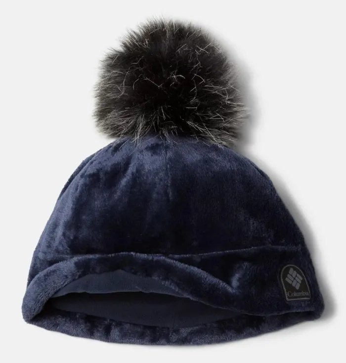 Fire Side Plush Beanie Dark Nocturnal Womens Columbia Sportswear Hats