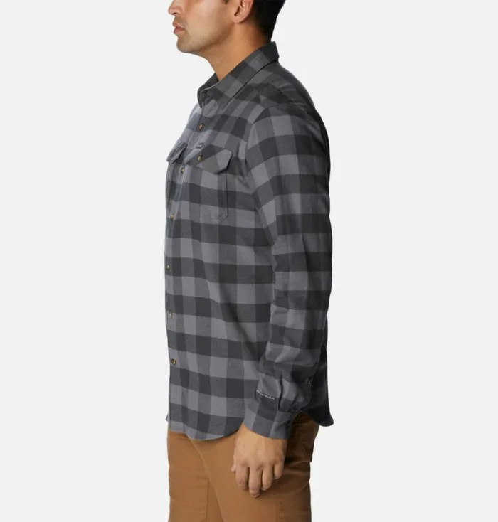 Flare Gun Stretch Flannel 8211 Tall City Grey Twill Buffalo Check Mens Columbia Sportswear Long Sleeve Flare Gun Stretch Flannel 8211 Tall City Grey Twill Buffalo Check Mens Columbia Sportswear Long Sleeve