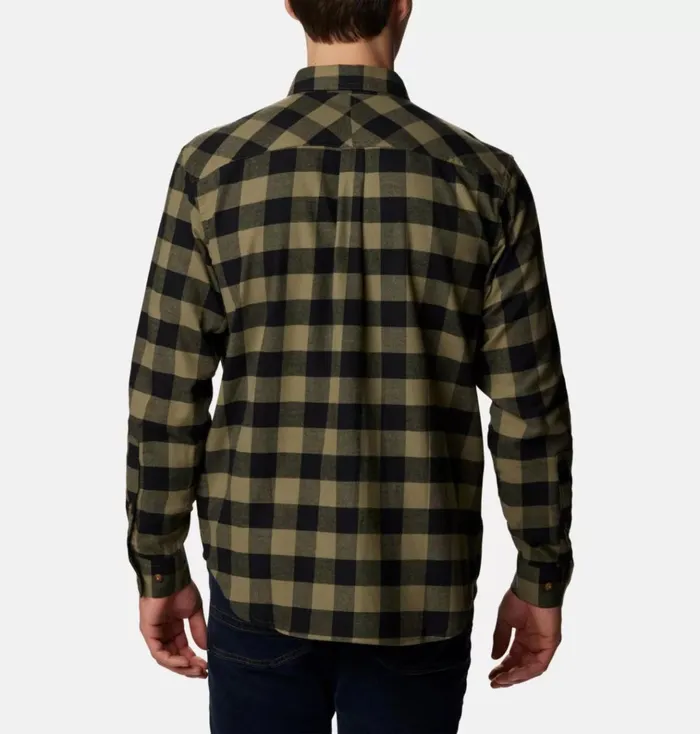 Flare Gun Stretch Flannel Shirt Stone Green Buffalo Check Mens Columbia Sportswear Long Sleeve Flare Gun Stretch Flannel Shirt Stone Green Buffalo Check Mens Columbia Sportswear Long Sleeve