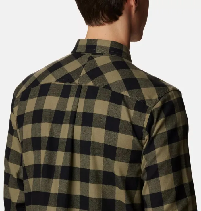 Flare Gun Stretch Flannel Shirt Stone Green Buffalo Check Mens Columbia Sportswear Long Sleeve Flare Gun Stretch Flannel Shirt Stone Green Buffalo Check Mens Columbia Sportswear Long Sleeve