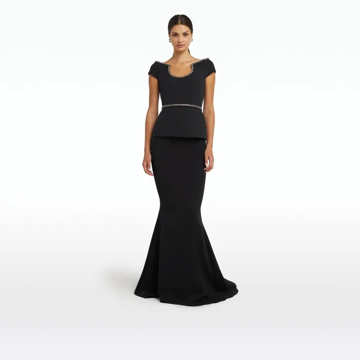 Gayeta Black Skirt Women Safiyaa Skirts