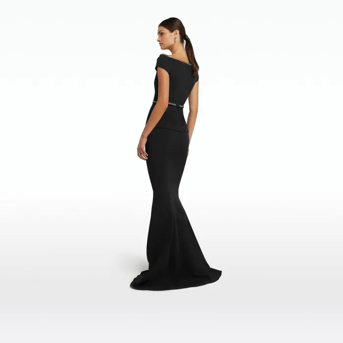 Gayeta Black Skirt Women Safiyaa Skirts