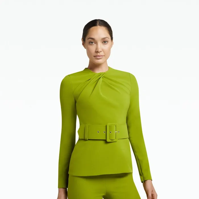 Gee Woodbine Top With Belt Women Safiyaa Tops