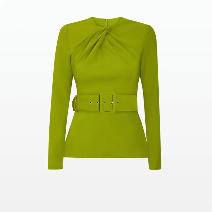 Gee Woodbine Top With Belt Women Safiyaa Tops