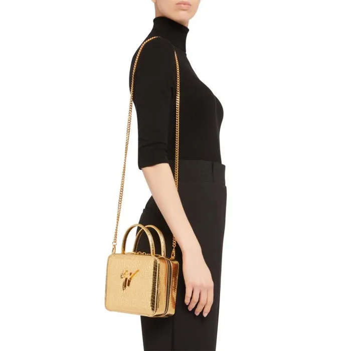 Giuseppe Zanotti Bags and Accessories Filomenhe Gold 8211 Women Giuseppe Zanotti Bags and Accessories Filomenhe Gold 8211 Women