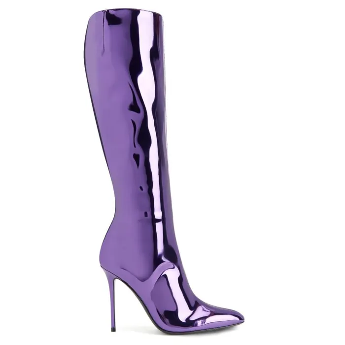 Giuseppe Zanotti Boots Brytta High Silver 8211 Women