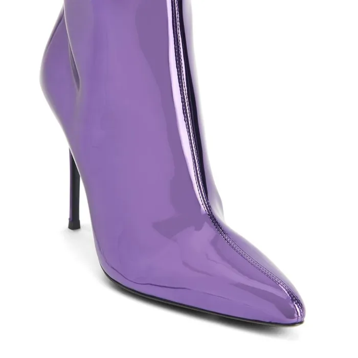 Giuseppe Zanotti Boots Brytta High Silver 8211 Women Giuseppe Zanotti Boots Brytta High Silver 8211 Women