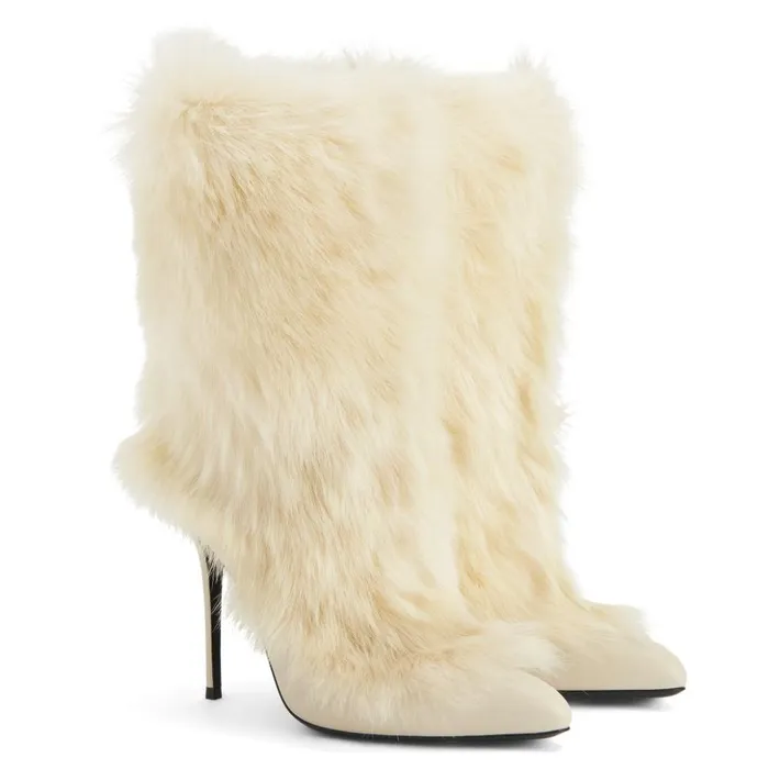 Giuseppe Zanotti Boots Micole White 8211 Women Giuseppe Zanotti Boots Micole White 8211 Women