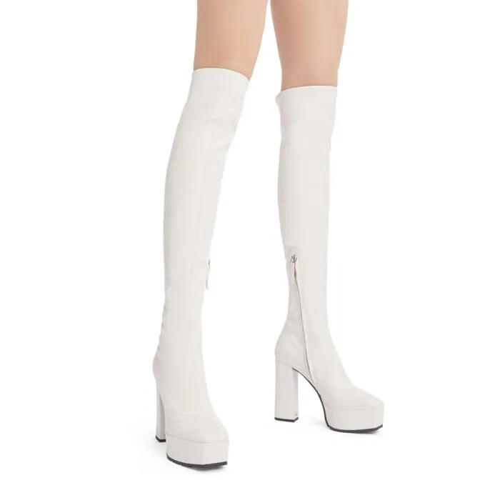 Giuseppe Zanotti Boots Morgana Boot White 8211 Women Giuseppe Zanotti Boots Morgana Boot White 8211 Women
