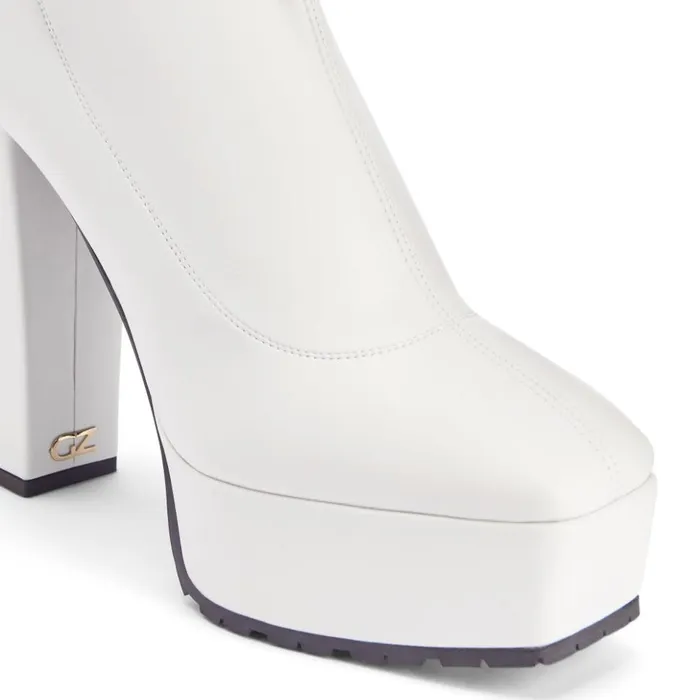 Giuseppe Zanotti Boots Morgana Boot White 8211 Women Giuseppe Zanotti Boots Morgana Boot White 8211 Women