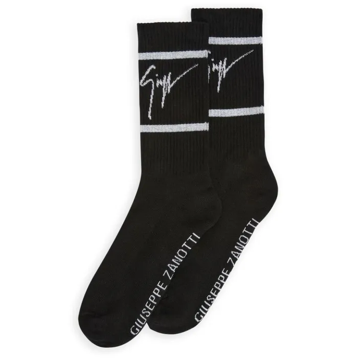 Giuseppe Zanotti Ready To Wear Gzsocks Black 8211 Men
