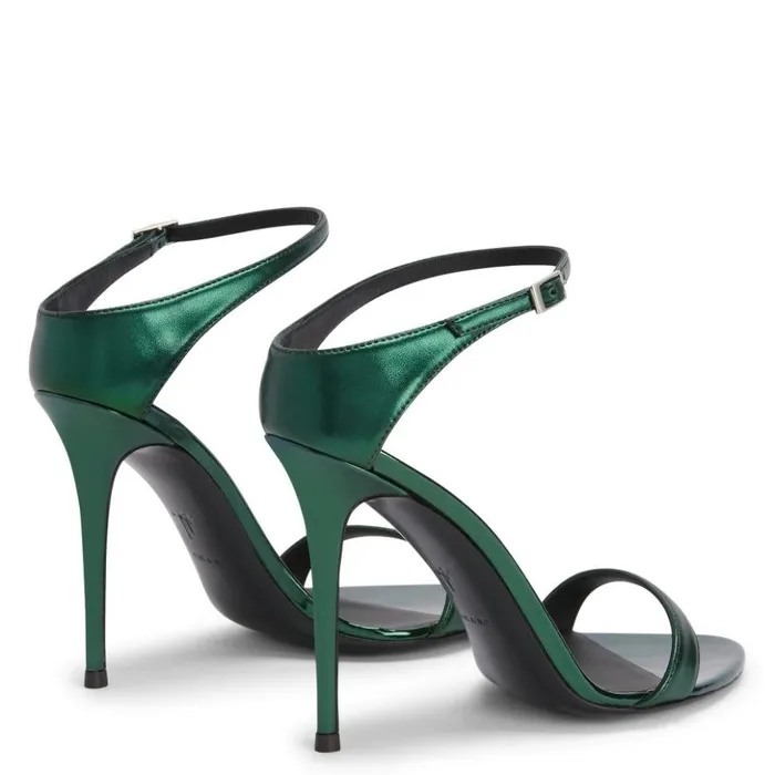 Giuseppe Zanotti Sandals Beverlee Green 8211 Women Giuseppe Zanotti Sandals Beverlee Green 8211 Women
