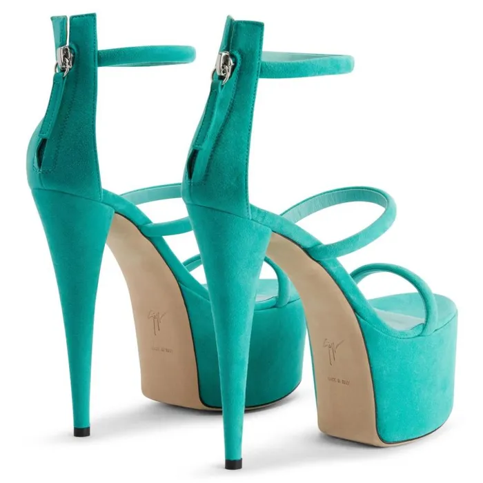 Giuseppe Zanotti Sandals Gzaida Green 8211 Women Giuseppe Zanotti Sandals Gzaida Green 8211 Women