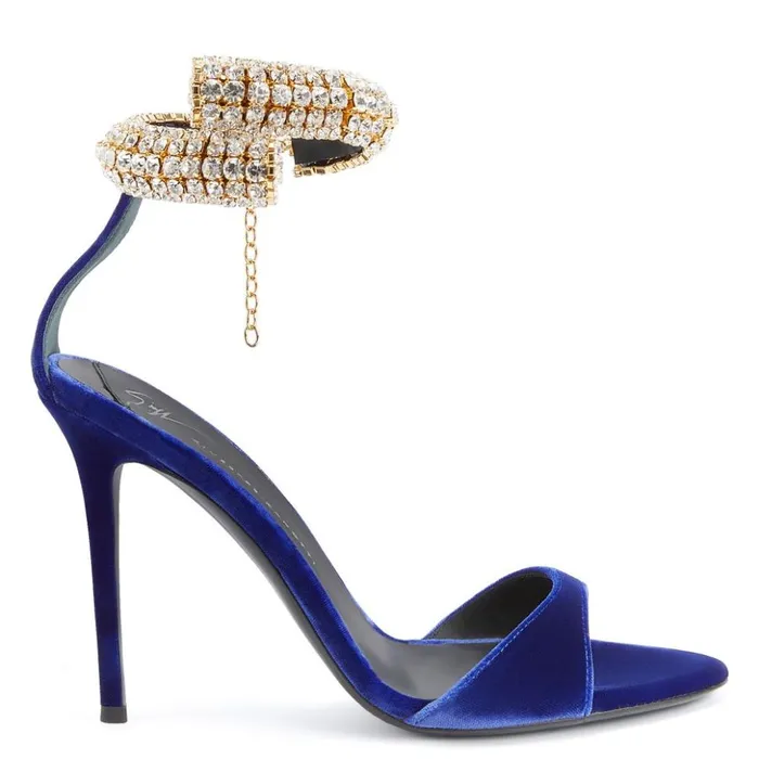 Giuseppe Zanotti Sandals Intriigo Bijoux Purple 8211 Women