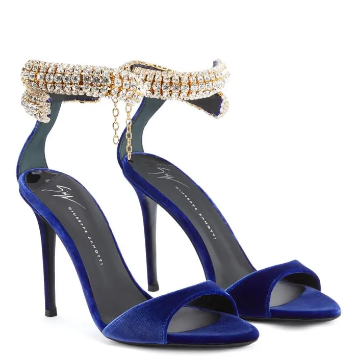 Giuseppe Zanotti Sandals Intriigo Bijoux Purple 8211 Women Giuseppe Zanotti Sandals Intriigo Bijoux Purple 8211 Women