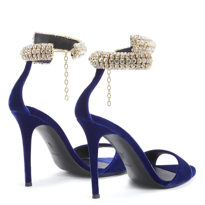 Giuseppe Zanotti Sandals Intriigo Bijoux Purple 8211 Women Giuseppe Zanotti Sandals Intriigo Bijoux Purple 8211 Women
