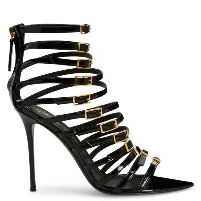 Giuseppe Zanotti Sandals Intriigo Punk Black 8211 Women
