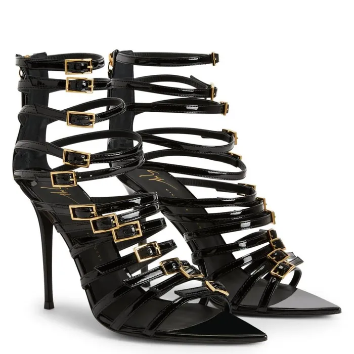 Giuseppe Zanotti Sandals Intriigo Punk Black 8211 Women
