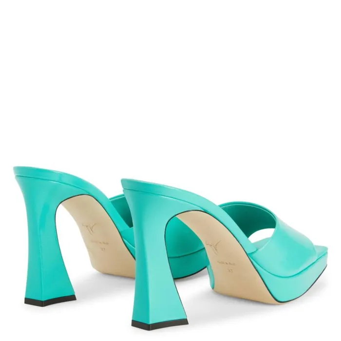 Giuseppe Zanotti Sandals Solhene Platform Green 8211 Women Giuseppe Zanotti Sandals Solhene Platform Green 8211 Women