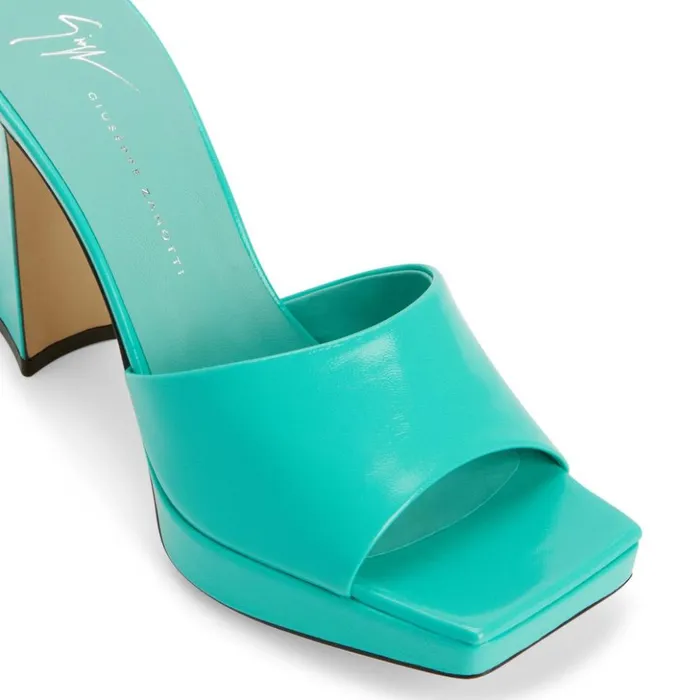 Giuseppe Zanotti Sandals Solhene Platform Green 8211 Women Giuseppe Zanotti Sandals Solhene Platform Green 8211 Women