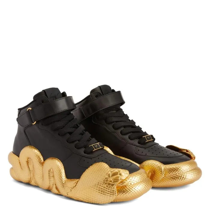 Giuseppe Zanotti Sneakers Cobras Black 8211 Men Giuseppe Zanotti Sneakers Cobras Black 8211 Men
