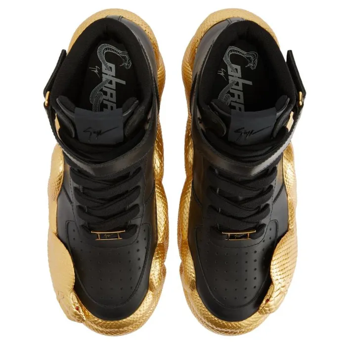 Giuseppe Zanotti Sneakers Cobras Black 8211 Men Giuseppe Zanotti Sneakers Cobras Black 8211 Men