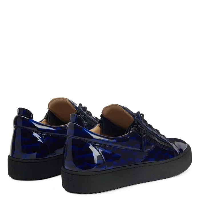 Giuseppe Zanotti Sneakers Frankie Blue 8211 Men Giuseppe Zanotti Sneakers Frankie Blue 8211 Men