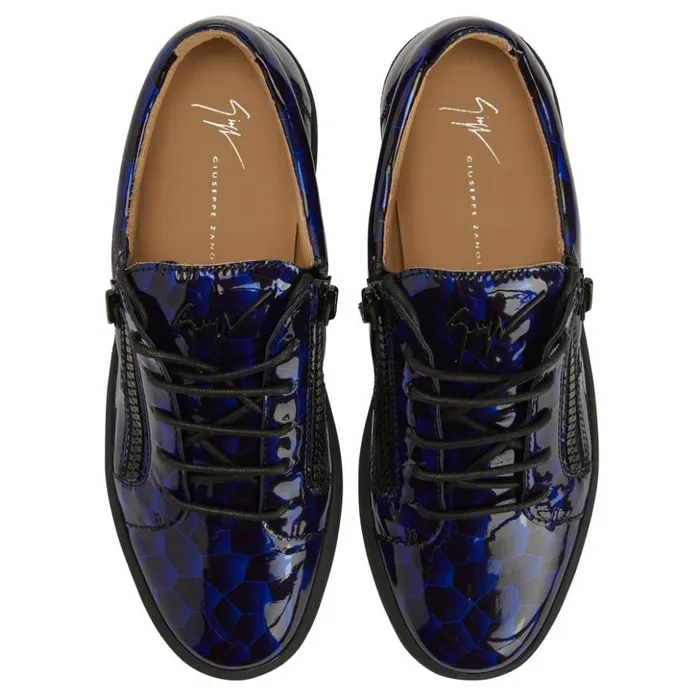 Giuseppe Zanotti Sneakers Frankie Blue 8211 Men Giuseppe Zanotti Sneakers Frankie Blue 8211 Men