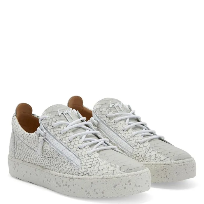 Giuseppe Zanotti Sneakers Frankie White 8211 Men Giuseppe Zanotti Sneakers Frankie White 8211 Men