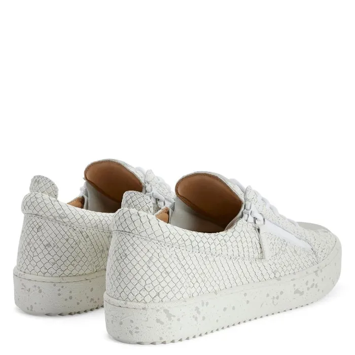 Giuseppe Zanotti Sneakers Frankie White 8211 Men Giuseppe Zanotti Sneakers Frankie White 8211 Men