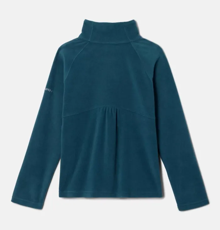 Glacial Fleece 14 Zip Pullover Night Wave Dusty Pink Kids Columbia Sportswear Fleece Glacial Fleece 14 Zip Pullover Night Wave Dusty Pink Kids Columbia Sportswear Fleece