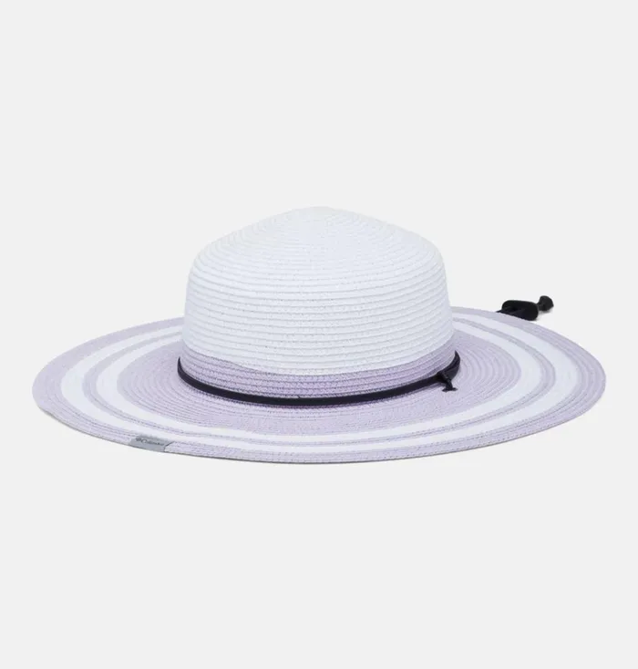 Global Adventure Packable Hat II White Purple Tint Womens Columbia Sportswear Hats Global Adventure Packable Hat II White Purple Tint Womens Columbia Sportswear Hats
