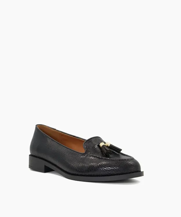Global Black Wide Fit TasselTrim Loafers Dune London Black Leather Women Dune London Flat Shoes Global Black Wide Fit TasselTrim Loafers Dune London Black Leather Women Dune London Flat Shoes