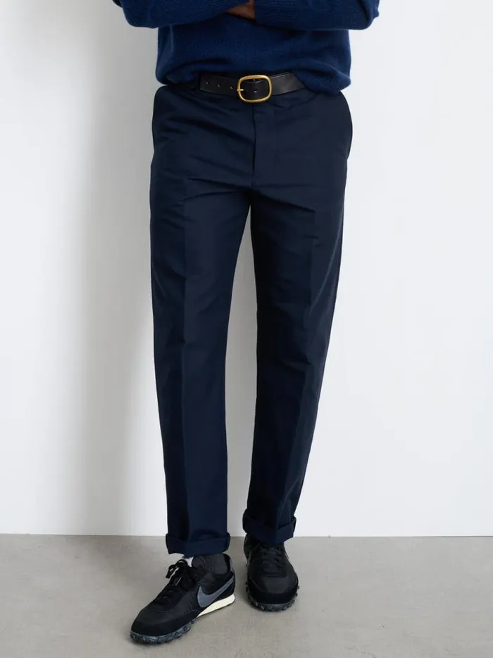 Grant Trouser In Cotton Twill Dark Navy Men Alex Mill Suiting Blazers Grant Trouser In Cotton Twill Dark Navy Men Alex Mill Suiting Blazers