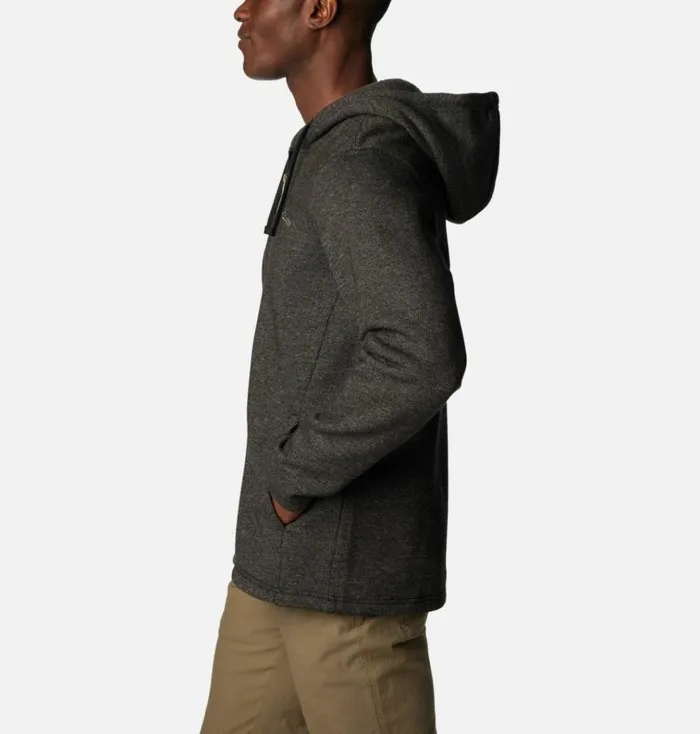 Great Hart Mountain Full Zip Hoodie Black Heather Mens Columbia Sportswear Jackets and Vests Great Hart Mountain Full Zip Hoodie Black Heather Mens Columbia Sportswear Jackets and Vests
