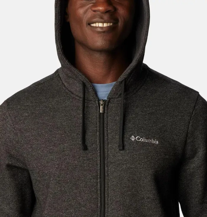 Great Hart Mountain Full Zip Hoodie Black Heather Mens Columbia Sportswear Jackets and Vests Great Hart Mountain Full Zip Hoodie Black Heather Mens Columbia Sportswear Jackets and Vests