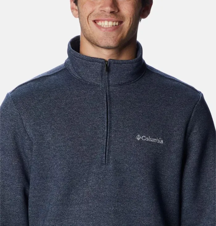 Great Hart Mountain III Half Zip Collegiate Navy Heather Mens Columbia Sportswear Sweatshirts and Hoodies Great Hart Mountain III Half Zip Collegiate Navy Heather Mens Columbia Sportswear Sweatshirts and Hoodies
