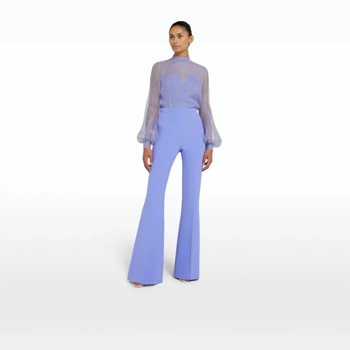 Halluana Blue Iris Trousers Women Safiyaa Trousers