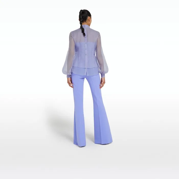 Halluana Blue Iris Trousers Women Safiyaa Trousers