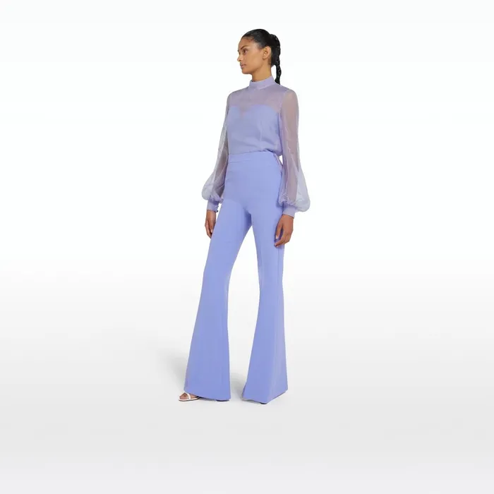 Halluana Blue Iris Trousers Women Safiyaa Trousers